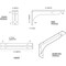 Ekena Millwork Embrey Steel Bracket, Antiqued Silver 2"W x 12"D x 5 1/4"H BKTM02X12X05EBASV - alternate 2